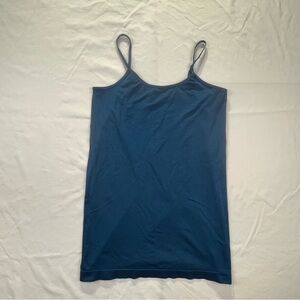 Mega Wear - Women’s Maternity Spaghetti Strap Top - One Size - Blue